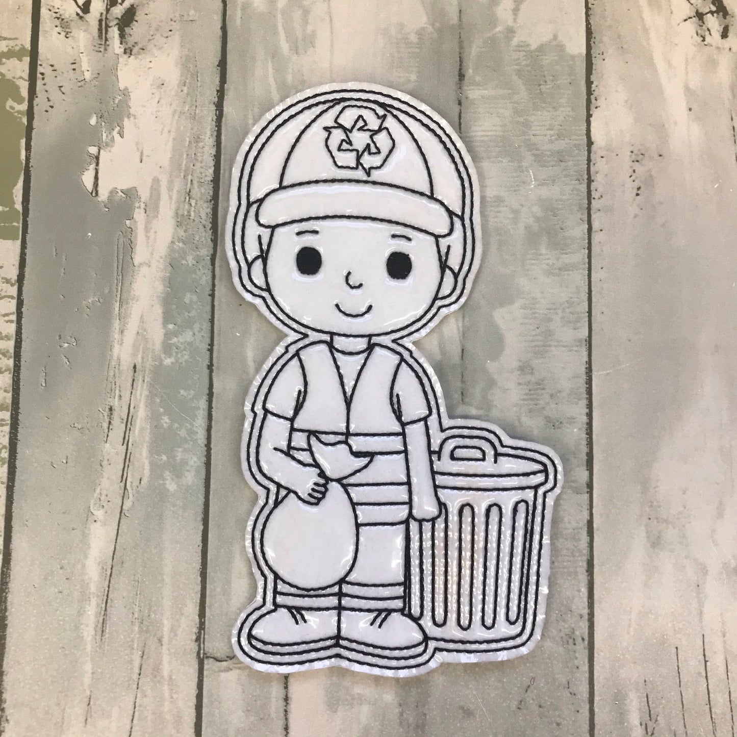 Recycle Kids Colouring Dolls