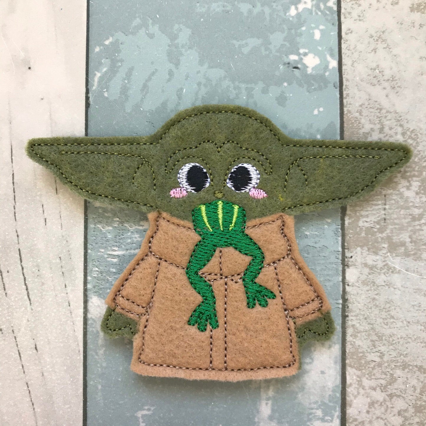 Green Space Baby Finger Puppets
