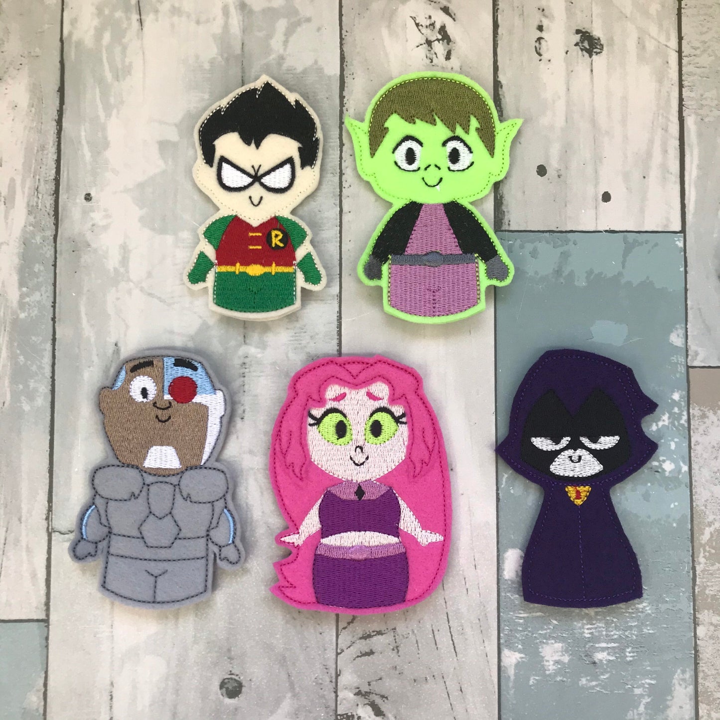 Crime Fighting Kids Finger Puppets