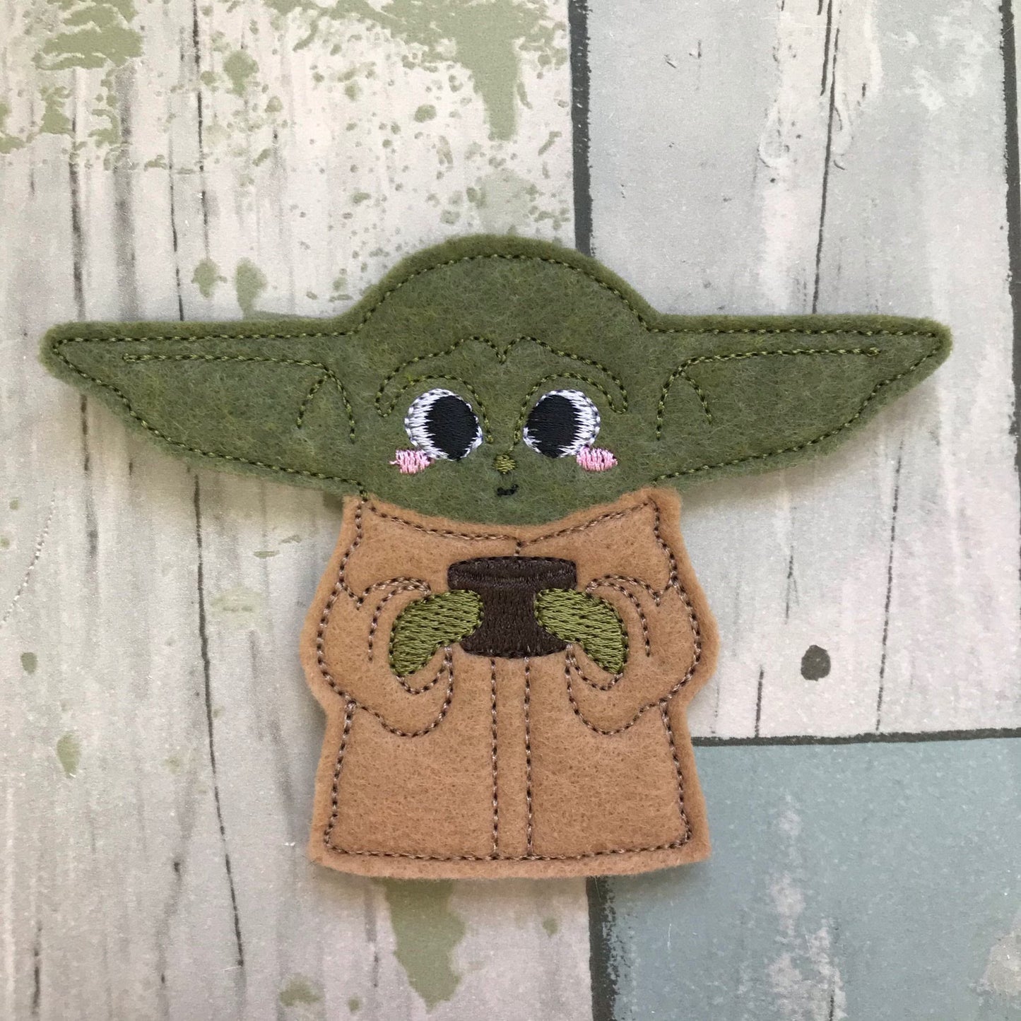 Green Space Baby Finger Puppets