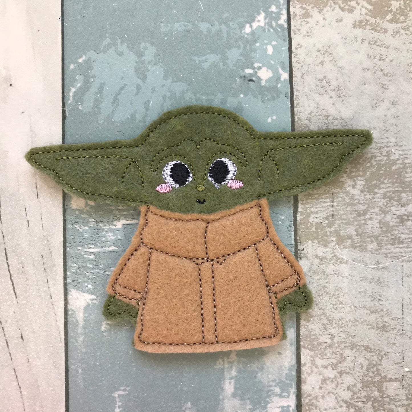 Green Space Baby Finger Puppets