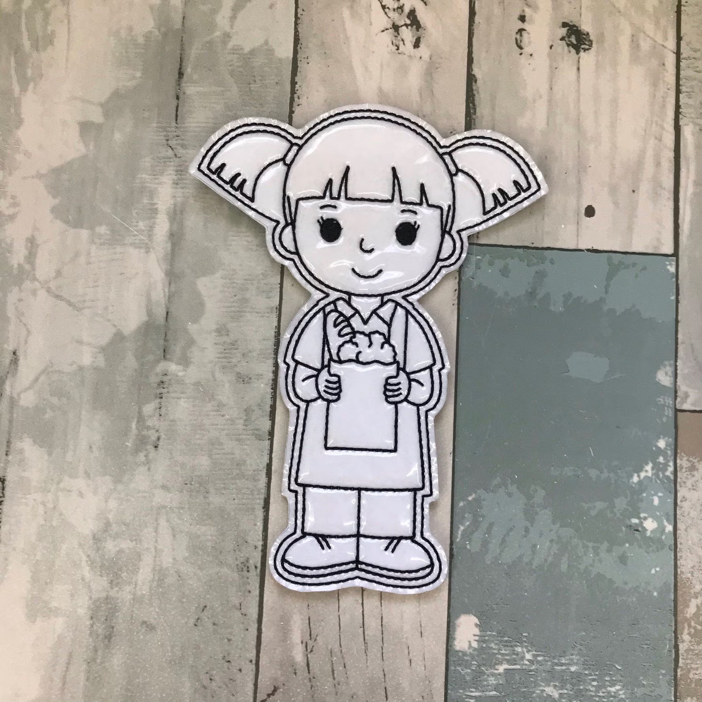 Grocery Kids Colouring Dolls
