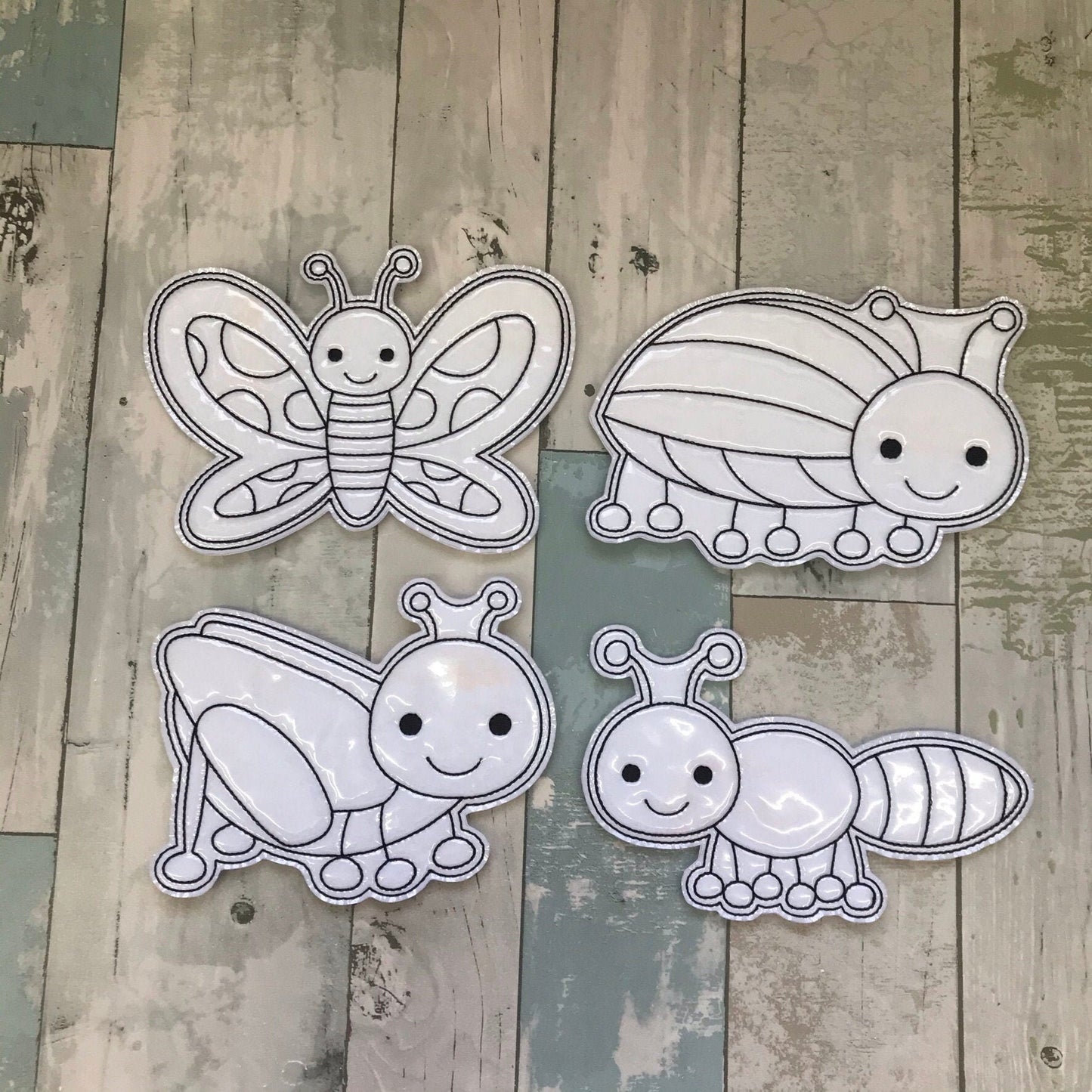Bugs Set 2 Colouring Dolls