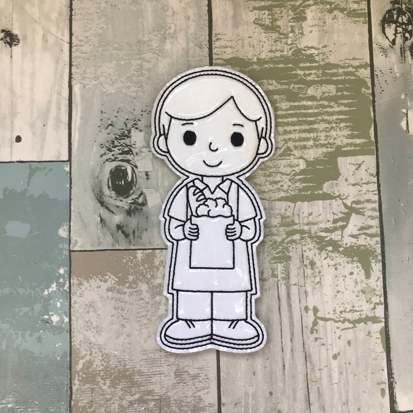 Grocery Kids Colouring Dolls