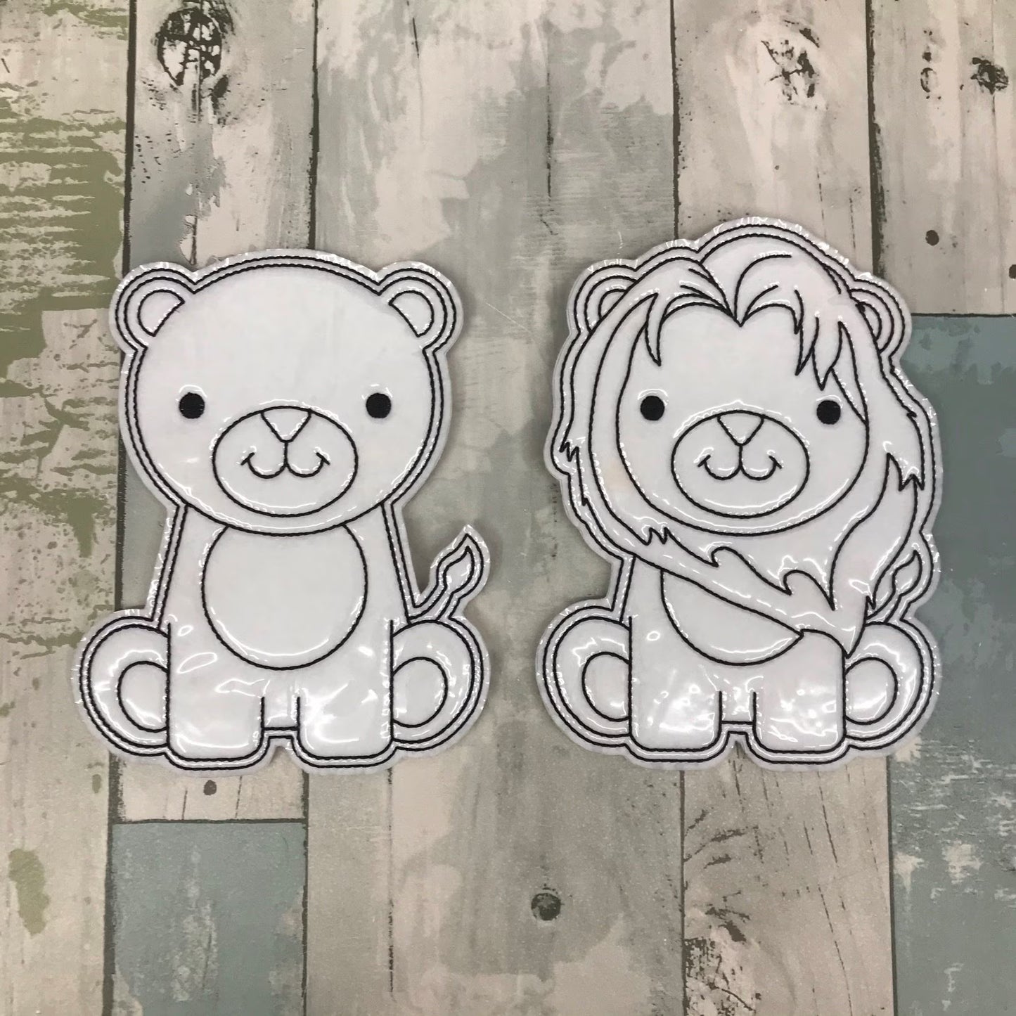 Lion Colouring Dolls