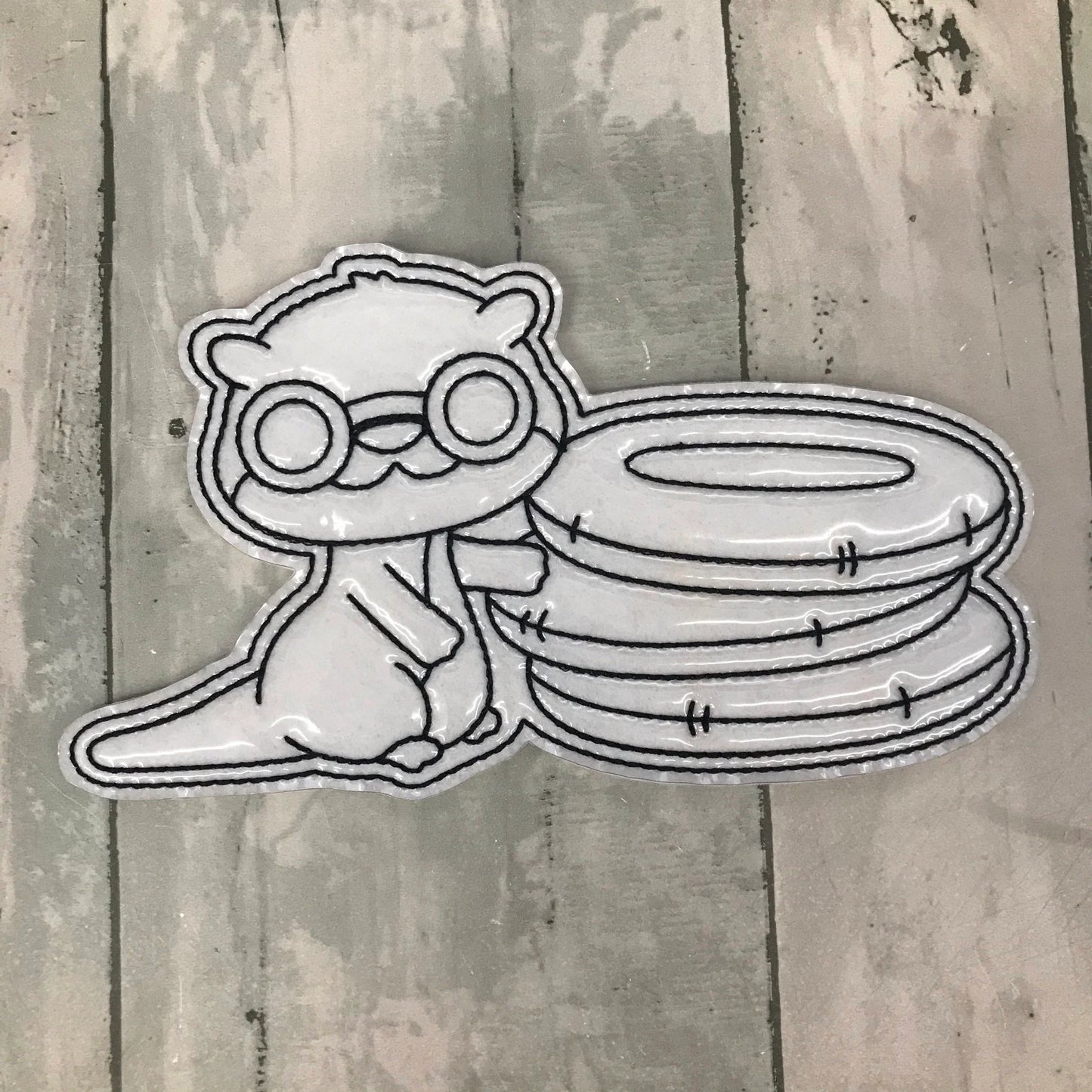Summer Otters Colouring Dolls
