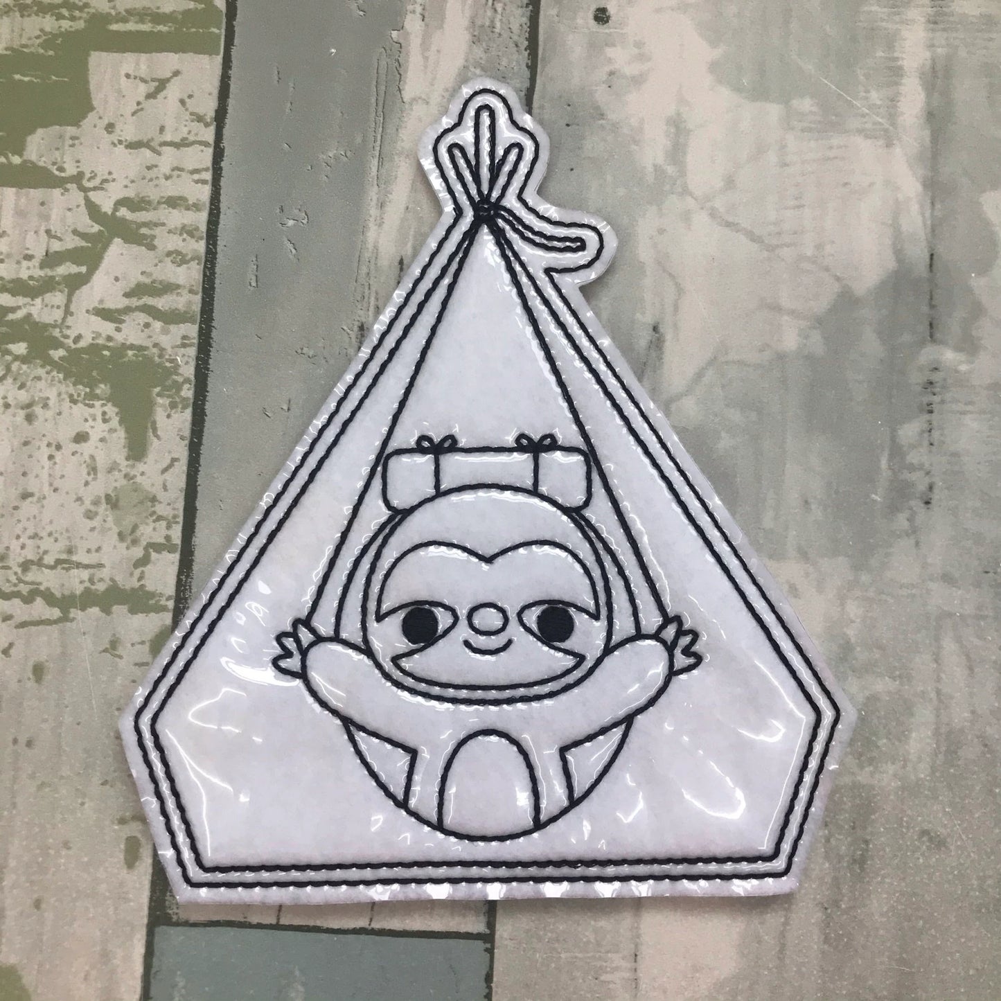 Camping Sloths Colouring Dolls
