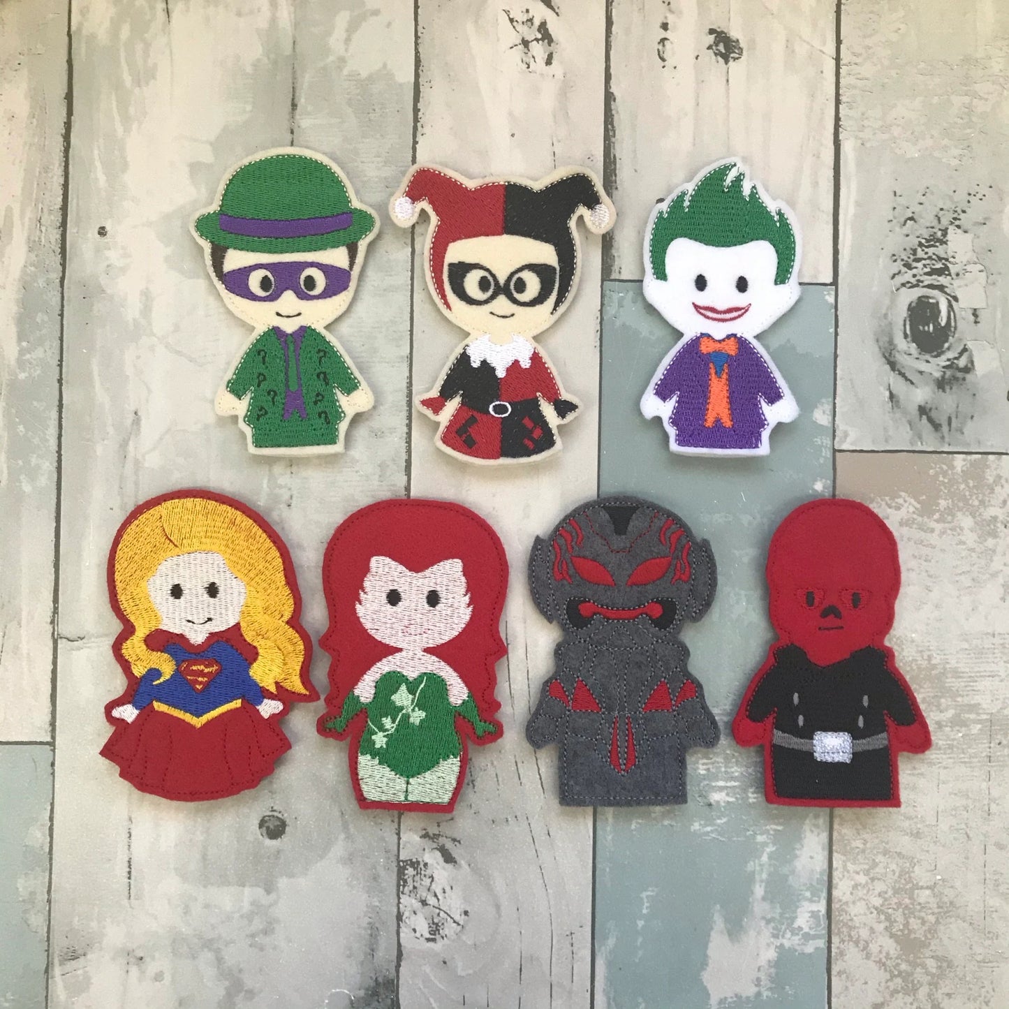 Superhero Finger Puppets Set #3