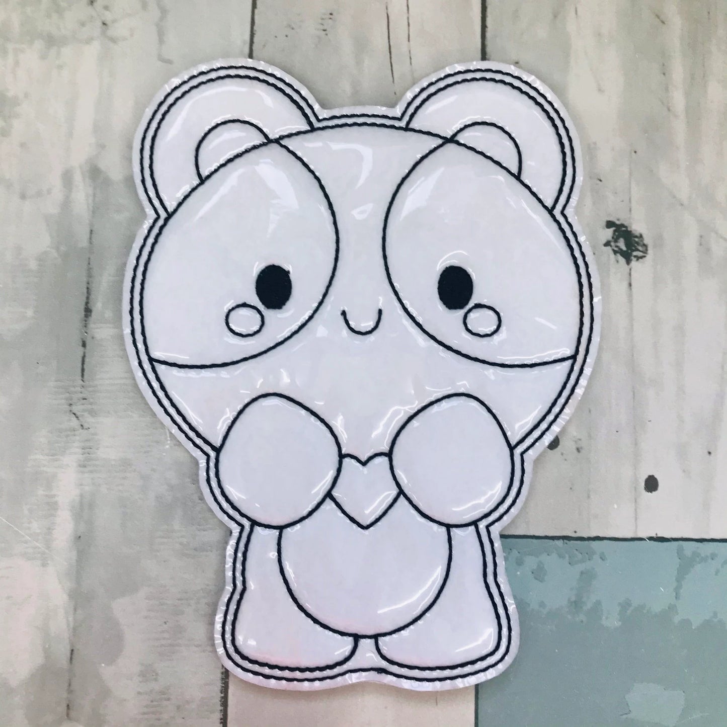 Panda Heart & Lucky Treats Colouring Dolls