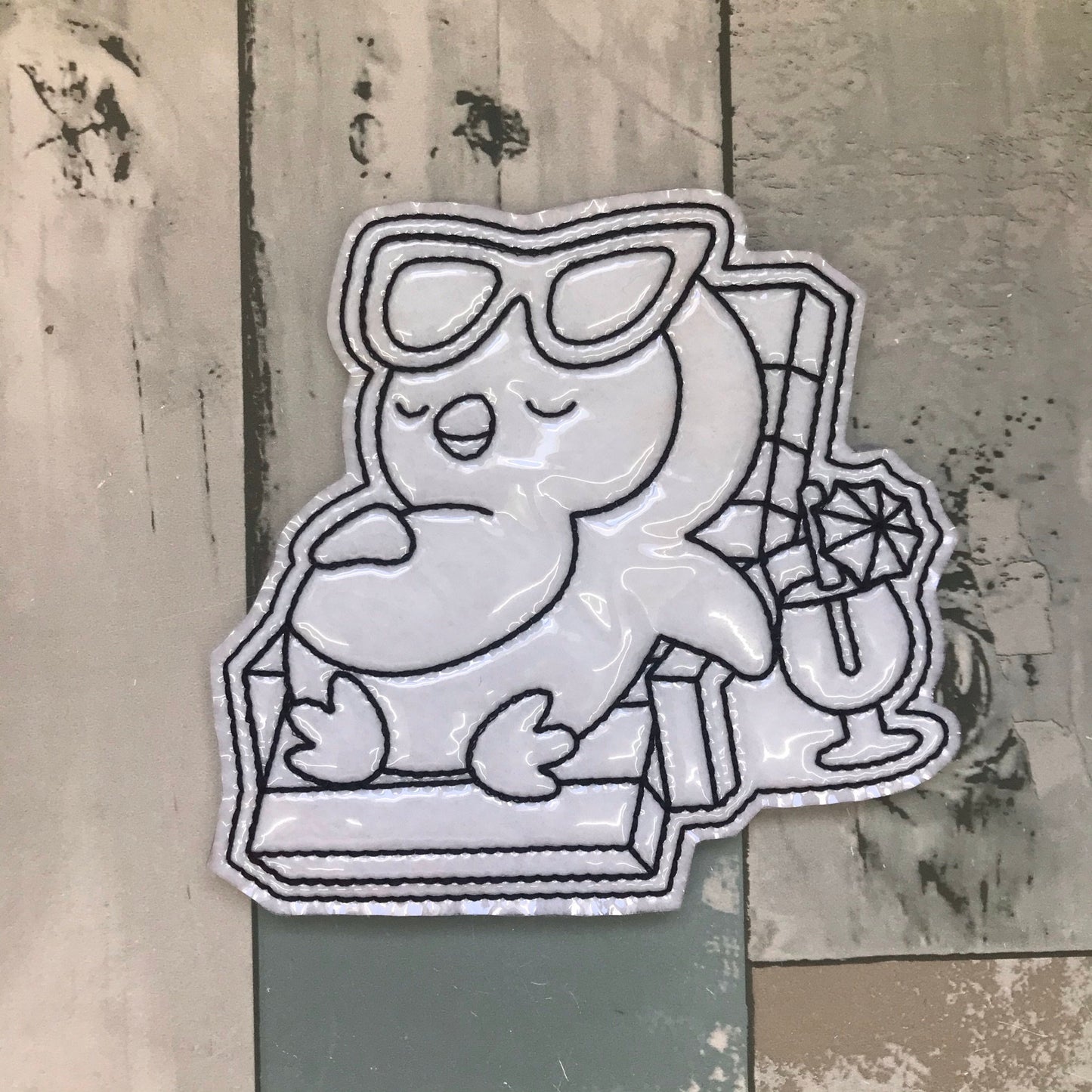 Summer Penguin Colouring Dolls