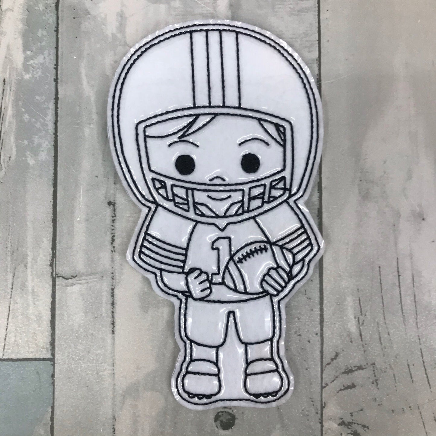 Football Player Colouring Dolls