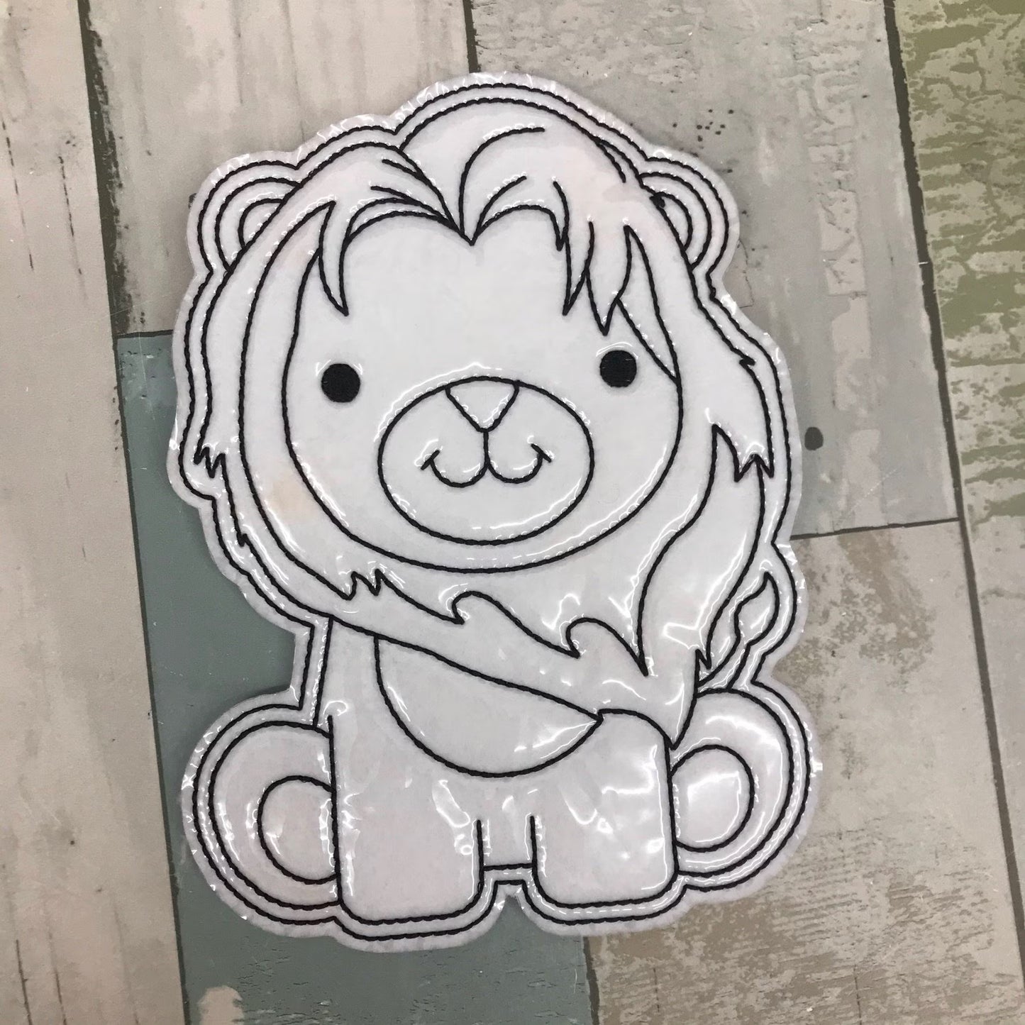 Lion Colouring Dolls