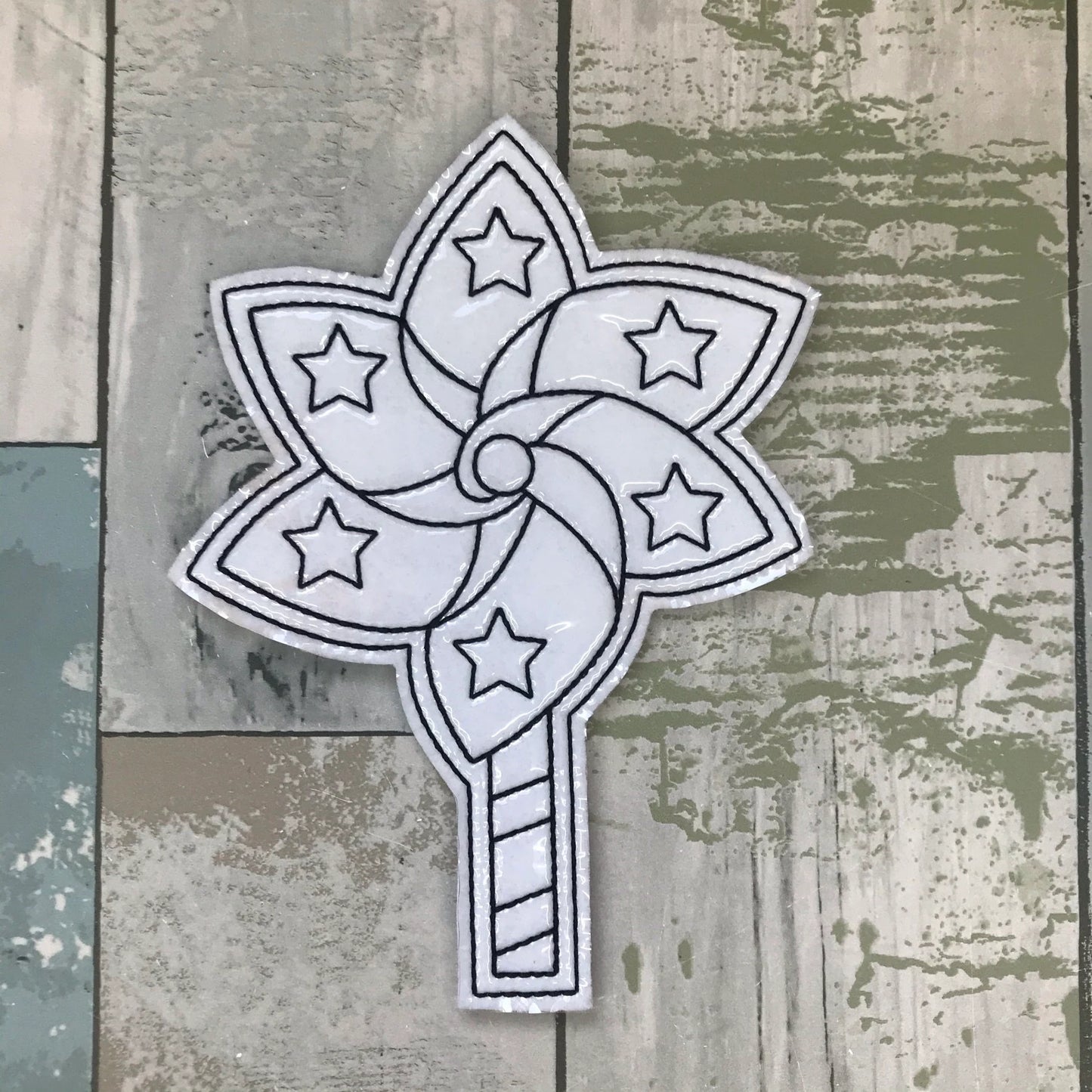 4th of July Penguins Colouring Dolls