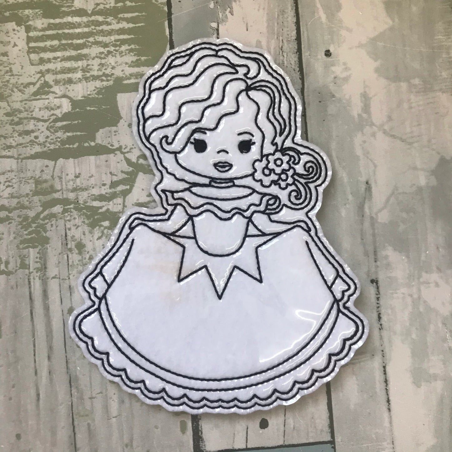 Cinco De Mayo Colouring Dolls