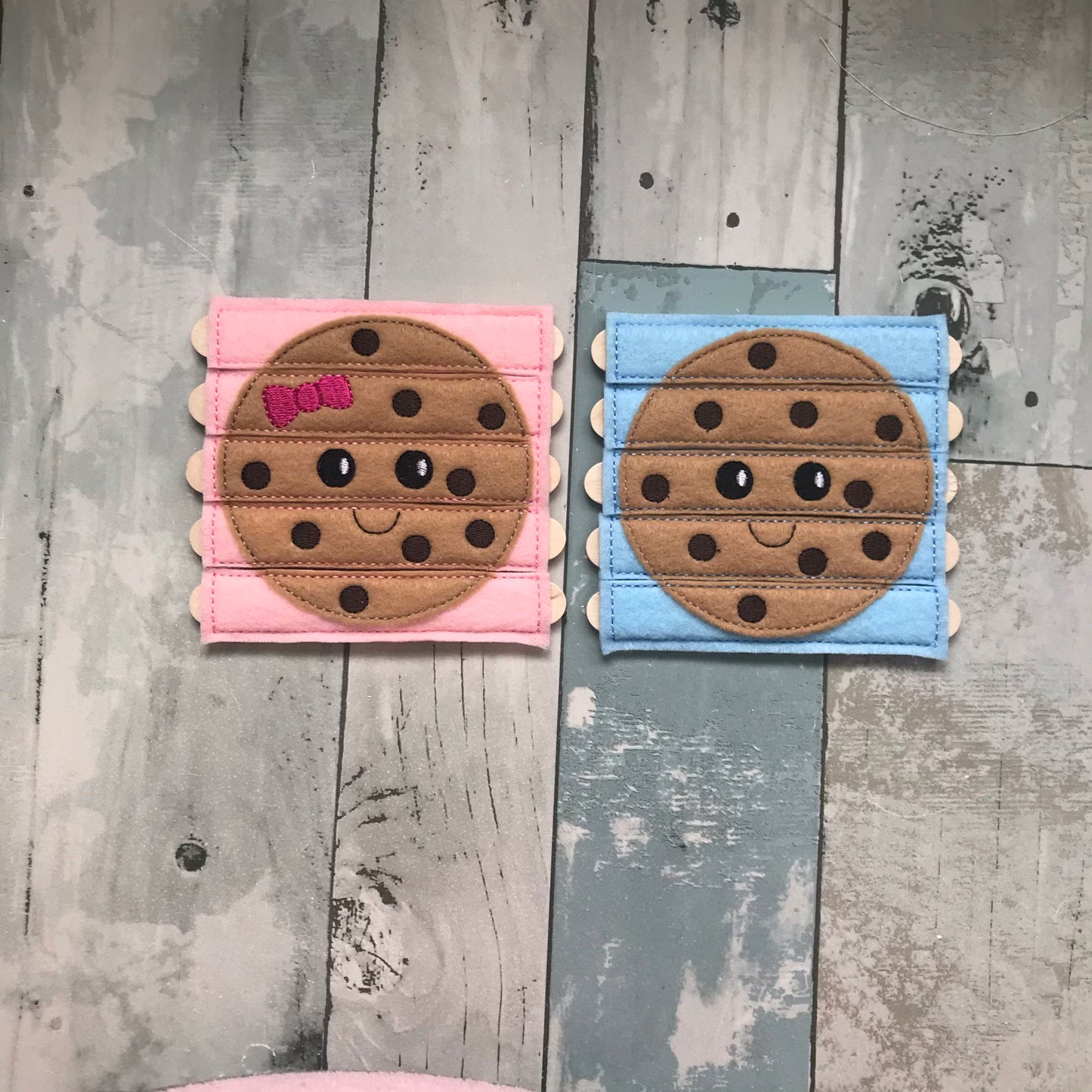 Cookie Felt Stick Puzzle