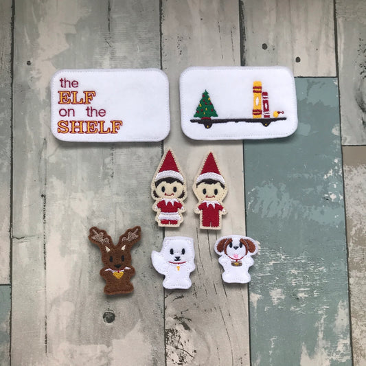 Naughty or Nice Felt Pocket Play Set With Tin