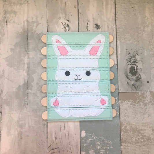 Bunny Felt Stick Puzzle