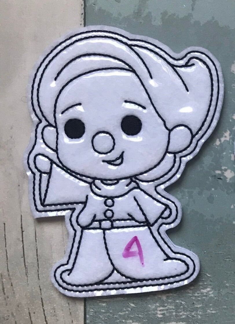 Princess Set 11 Colouring Dolls