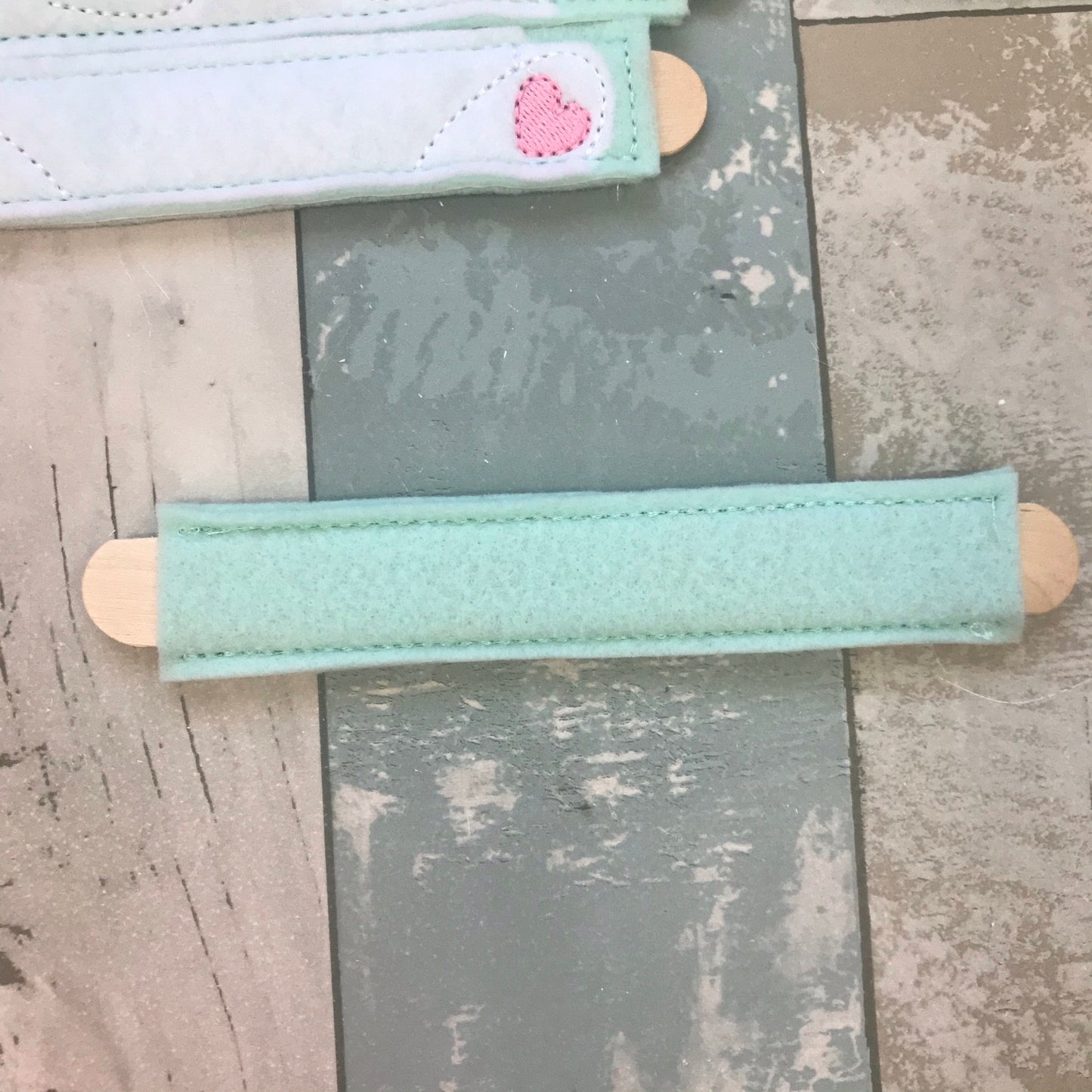 Bunny Felt Stick Puzzle