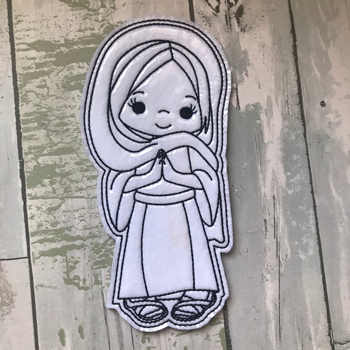 Nativity Set 2 Colouring Dolls