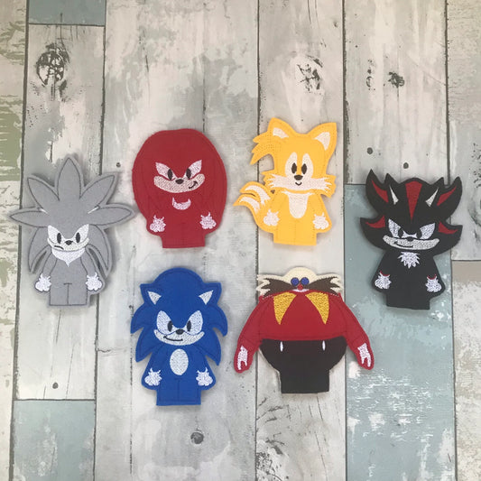 Lightning Fast & Friends Finger Puppets