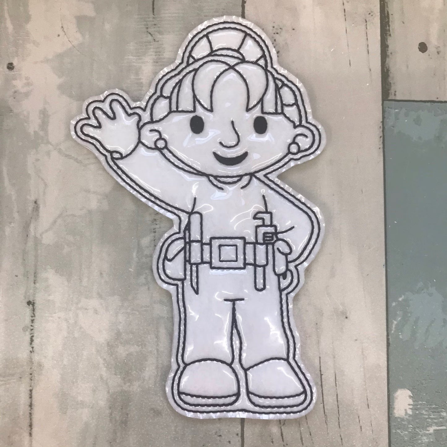 ConstructionFriends Colouring Dolls