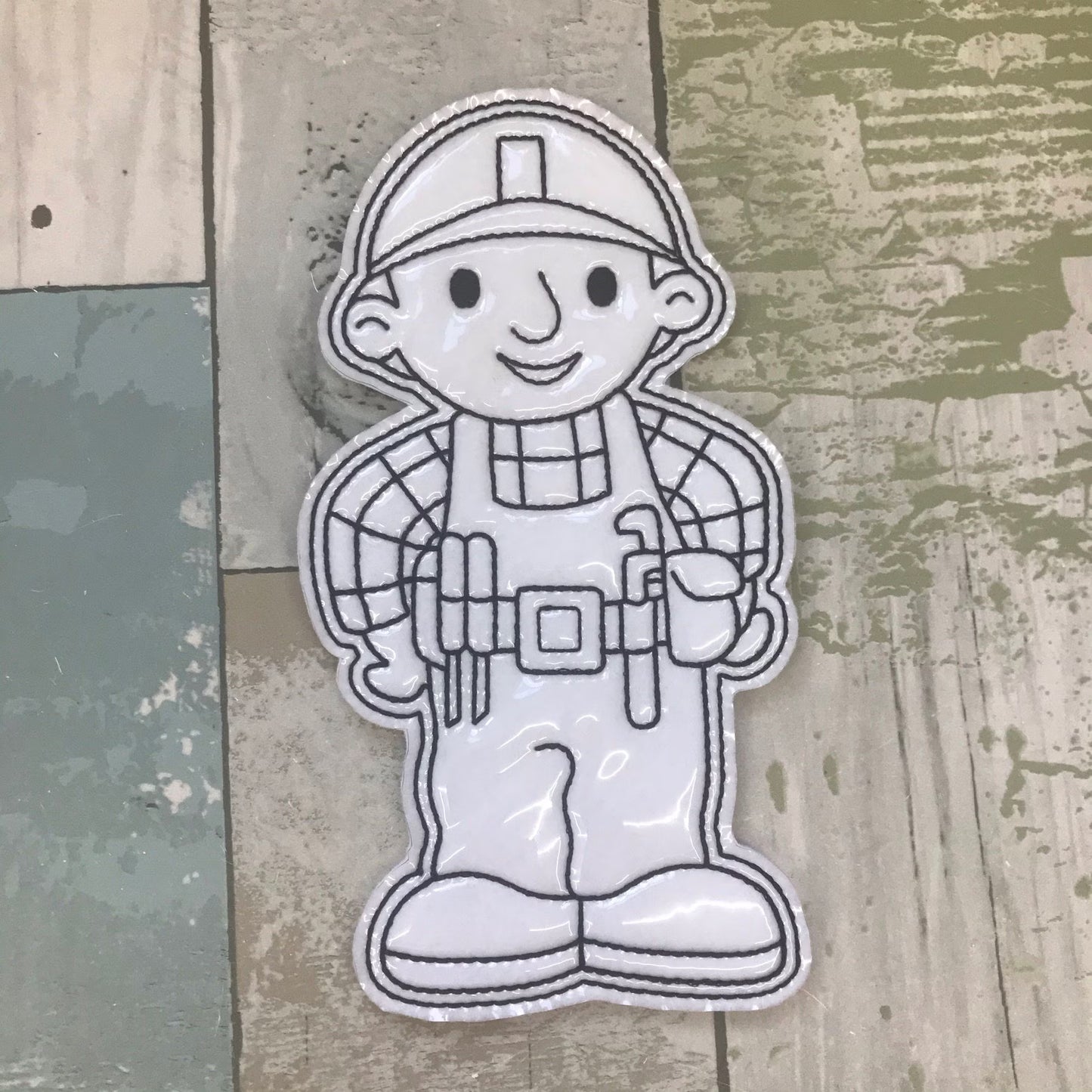 ConstructionFriends Colouring Dolls