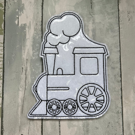 Train Set 2 Colouring Doll