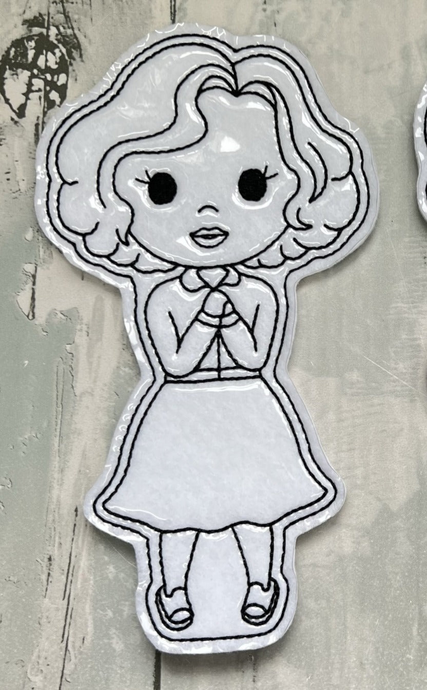Time Traveling Friends Colouring Dolls