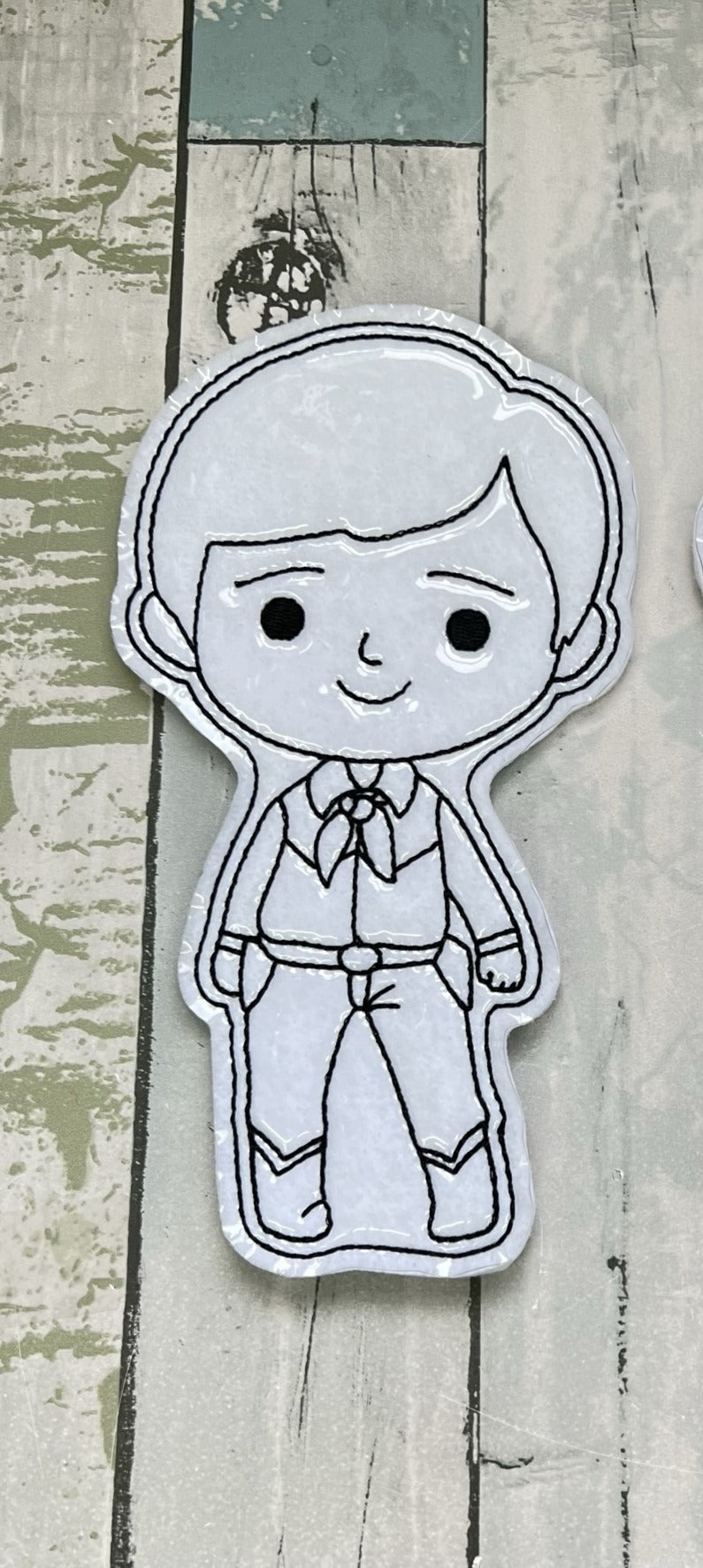 Chocolate Maker Colouring Dolls